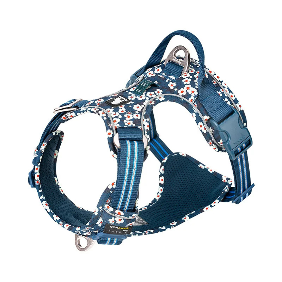 Truelove - Anti-Trek Reflecterend Hondenharnas met Bloemenpatroon (2025)